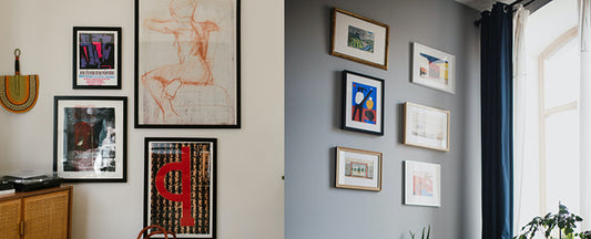 Un mur de photos est un véritable accroche-regard