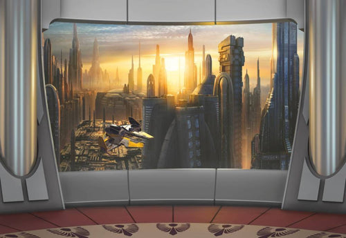 Komar Star Wars Coruscant View Papier Peint 368x254cm | Yourdecoration.fr