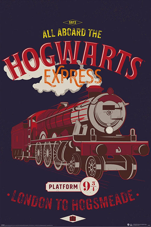 Affiche Poster Harry Potter Magical Motors 61x91 5cm Pyramid PP34900 | Yourdecoration.fr