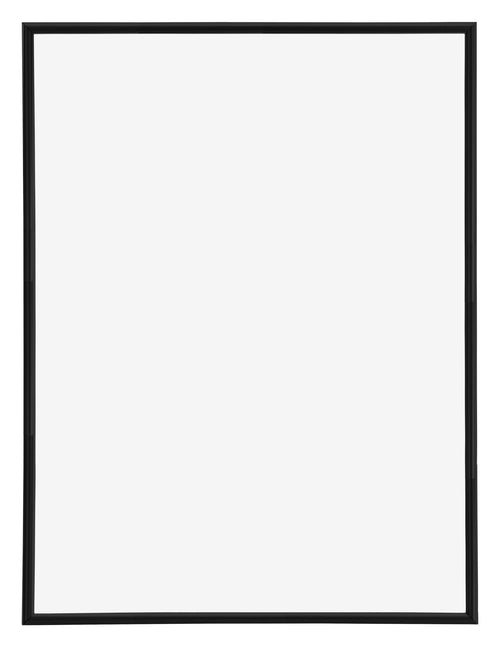 Annecy Plastique Cadre Photo 18x24cm Noir Mat De Face | Yourdecoration.fr