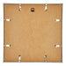 Annecy Plastique Cadre Photo 20x20cm Argent Arriere | Yourdecoration.fr