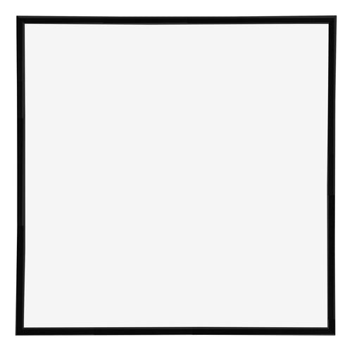 Annecy Plastique Cadre Photo 20x20cm Noir Brillant De Face | Yourdecoration.fr
