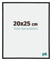 Annecy Plastique Cadre Photo 20x25cm Noir Brillant Mesure | Yourdecoration.fr
