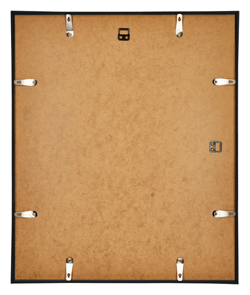 Annecy Plastique Cadre Photo 28x35cm Noir Mat Arriere | Yourdecoration.fr