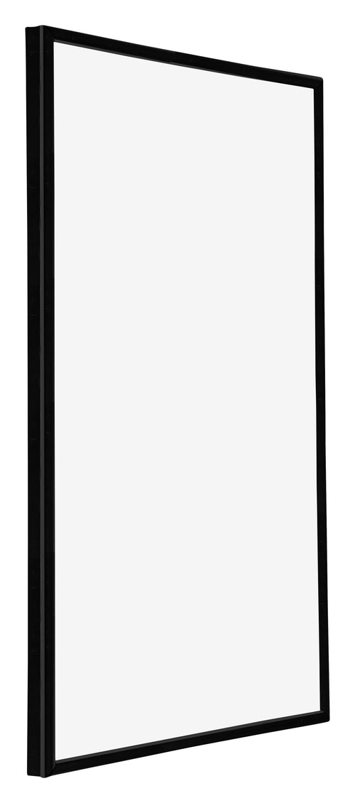 Annecy Plastique Cadre Photo 30x45cm Noir Brillant De Face Oblique | Yourdecoration.fr