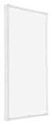 Annecy Plastique Cadre Photo 33x48cm Blanc Brillant De Face Oblique | Yourdecoration.fr