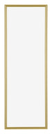 Annecy Plastique Cadre Photo 33x98cm Or De Face | Yourdecoration.fr