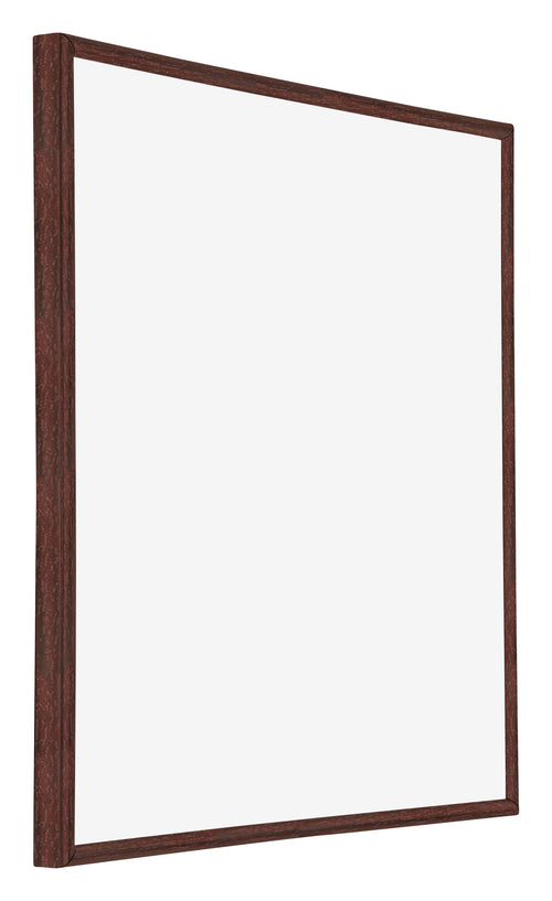 Annecy Plastique Cadre Photo 40x40cm Brun De Face Oblique | Yourdecoration.fr