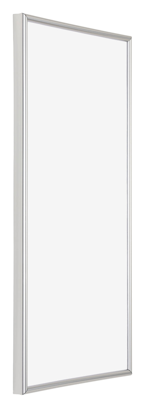 Annecy Plastique Cadre Photo 40x80cm Argent De Face Oblique | Yourdecoration.fr