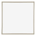 Annecy Plastique Cadre Photo 45x45cm Champagne De Face | Yourdecoration.fr