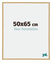 Annecy Plastique Cadre Photo 50x65cm Hêtre De Face Mesure | Yourdecoration.fr