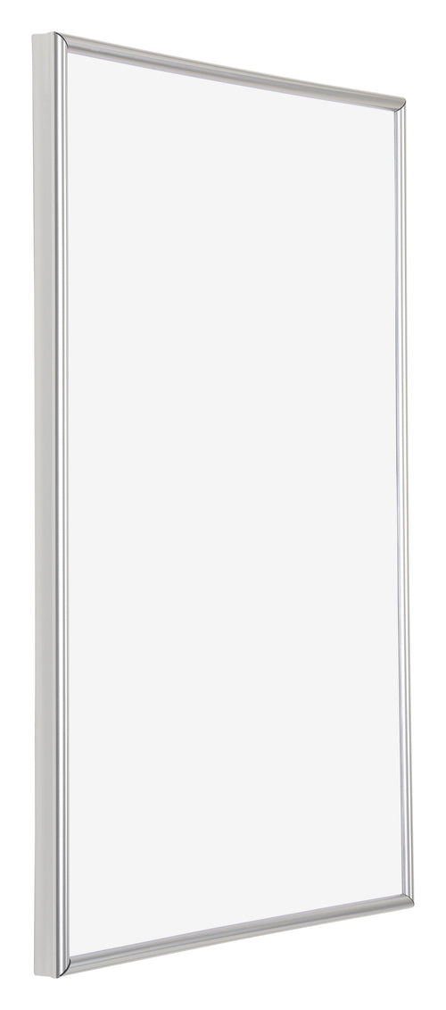 Annecy Plastique Cadre Photo 50x75cm Argent De Face Oblique | Yourdecoration.fr