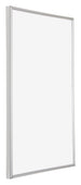 Annecy Plastique Cadre Photo 50x75cm Argent De Face Oblique | Yourdecoration.fr