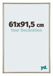 Annecy Plastique Cadre Photo 61x91 5cm Champagne De Face Mesure | Yourdecoration.fr