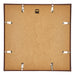 Annecy Plastique Cadre Photo 70x70cm Brun Arriere | Yourdecoration.fr