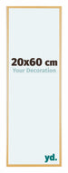 Austin Aluminium Cadre Photo 20x60cm Or Vintage De Face Mesure | Yourdecoration.fr
