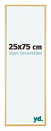 Austin Aluminium Cadre Photo 25x75cm Or Vintage De Face Mesure | Yourdecoration.fr