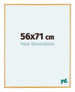 Austin Aluminium Cadre Photo 56x71cm Or Vintage De Face Mesure | Yourdecoration.fr
