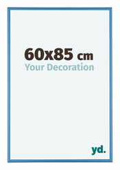 Austin Aluminium Cadre Photo 60x85cm Blue Acier De Face Mesure | Yourdecoration.fr