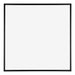 Austin Aluminium Cadre Photo 70x70cm Noir Brillant De Face | Yourdecoration.fr