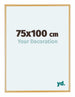Austin Aluminium Cadre Photo 75x100cm Or Vintage De Face Mesure | Yourdecoration.fr