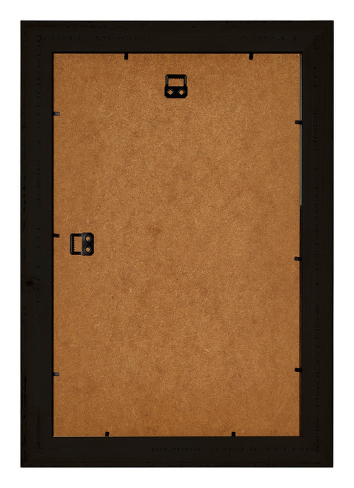 Birmingham Bois Cadre Photo 20x30cm Noir Argent Poli Arriere | Yourdecoration.fr