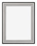 Birmingham Bois Cadre Photo 30x40cm Noir Argent Poli De face | Yourdecoration.fr