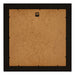 Birmingham Bois Cadre Photo 35x35cm Noir Argent Poli Arriere | Yourdecoration.fr