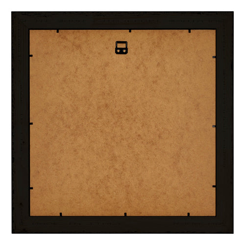 Birmingham Bois Cadre Photo 70x70cm Noir Argent Poli Arriere | Yourdecoration.fr
