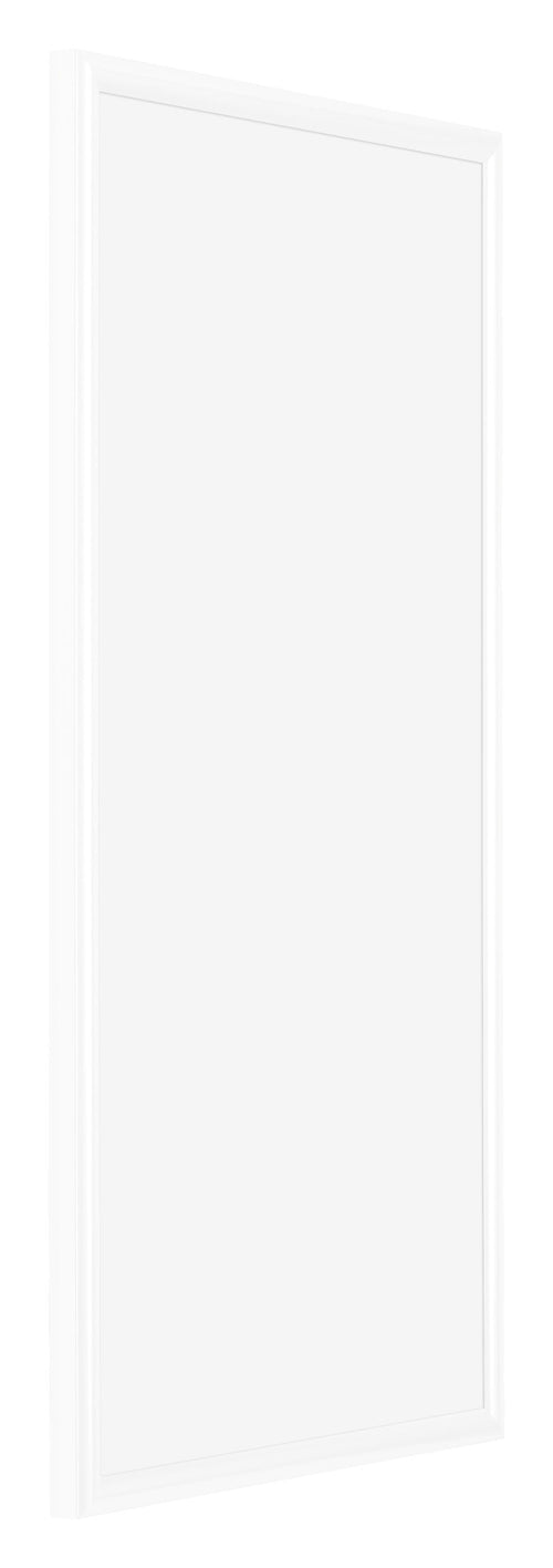 Bordeaux Plastique Cadre Photo 20x40cm Blanc Brillant De face Oblique | Yourdecoration.fr