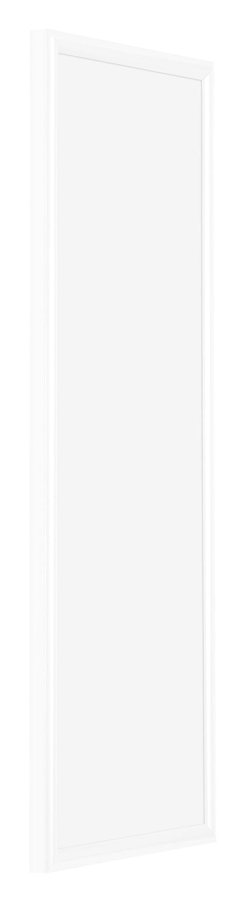 Bordeaux Plastique Cadre Photo 25x75cm Blanc Brillant De Face Oblique | Yourdecoration.fr