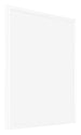 Bordeaux Plastique Cadre Photo 30x30cm Blanc Brillant De face Oblique | Yourdecoration.fr