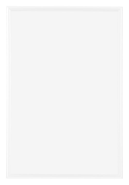 Bordeaux Plastique Cadre Photo 32x45cm Blanc Brillant De Face | Yourdecoration.fr