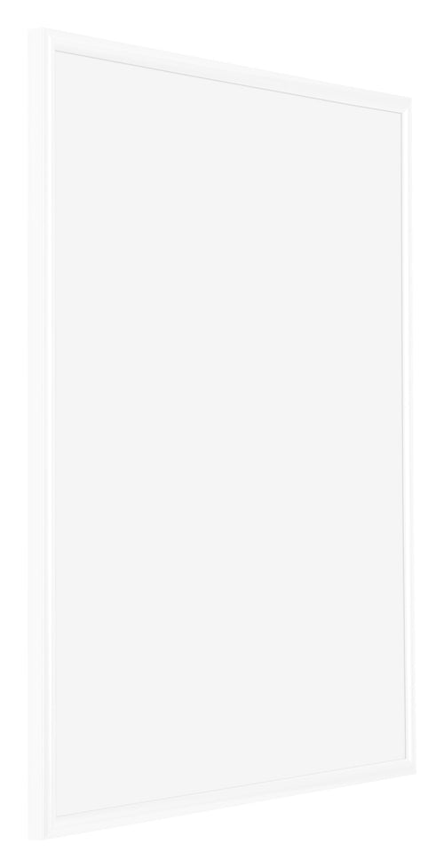 Bordeaux Plastique Cadre Photo 36x49cm Blanc Brillant De Face Oblique | Yourdecoration.fr