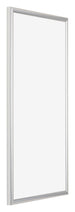 Bordeaux Plastique Cadre Photo 40x70cm Argent De face Oblique | Yourdecoration.fr