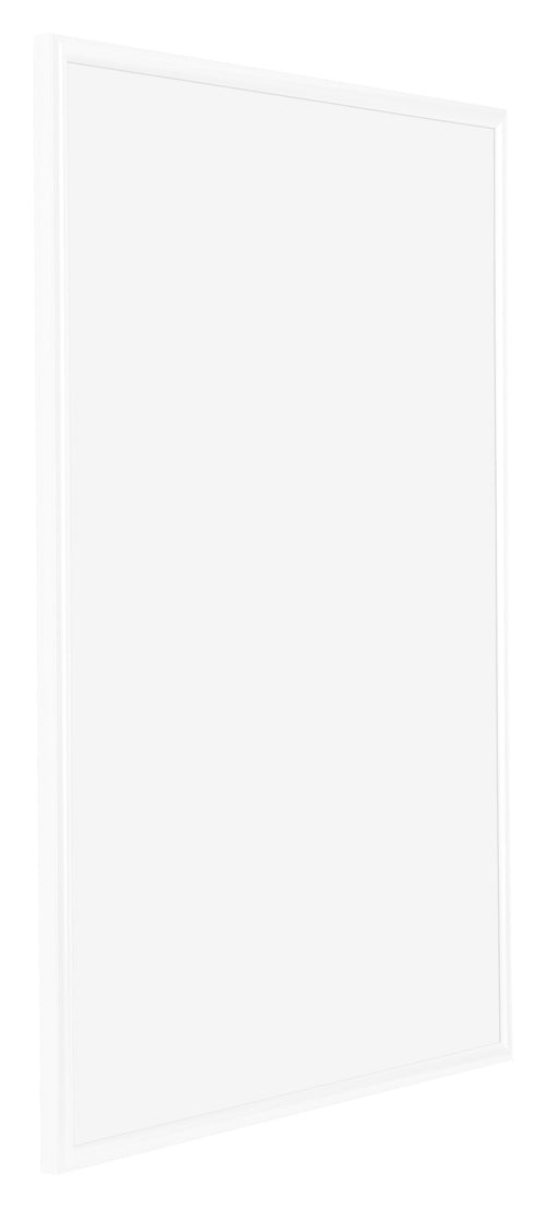 Bordeaux Plastique Cadre Photo 42x60cm Blanc Brillant De face Oblique | Yourdecoration.fr
