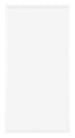 Bordeaux Plastique Cadre Photo 45x80cm Blanc Brillant De face | Yourdecoration.fr