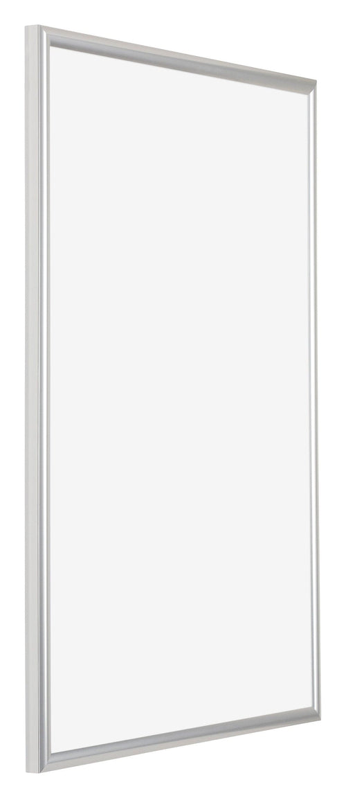 Bordeaux Plastique Cadre Photo 60x90cm Argent De face Oblique | Yourdecoration.fr