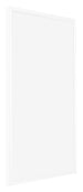 Bordeaux Plastique Cadre Photo 62x93cm Blanc Brillant De face Oblique | Yourdecoration.fr