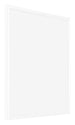 Bordeaux Plastique Cadre Photo 70x70cm Blanc Brillant De face Oblique | Yourdecoration.fr