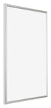 Bordeaux Plastique Cadre Photo 75x100cm Argent De face Oblique | Yourdecoration.fr