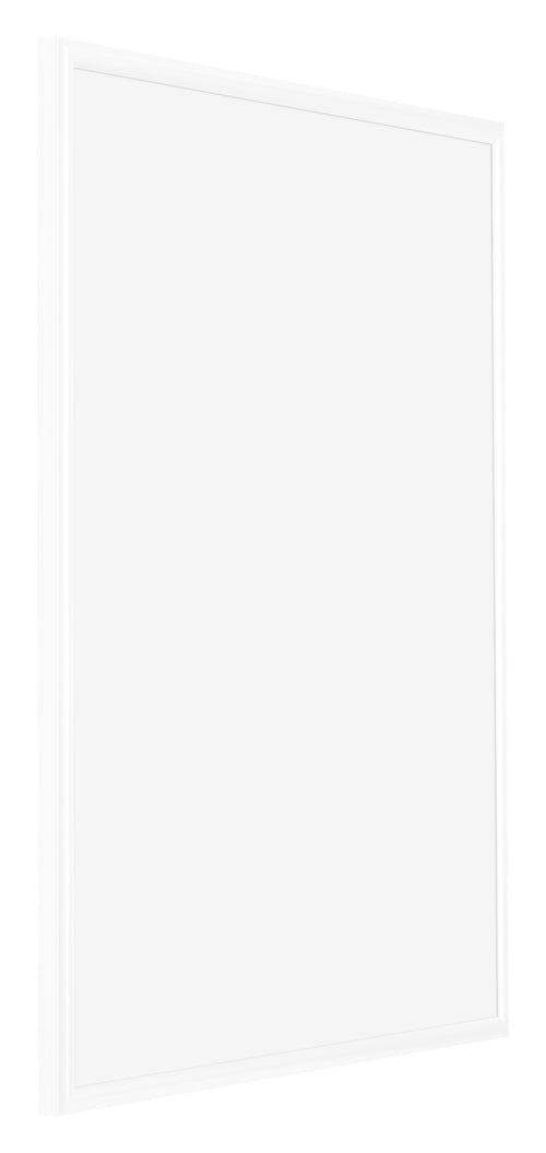 Bordeaux Plastique Cadre Photo 75x98cm Blanc Brillant De Face Oblique | Yourdecoration.fr