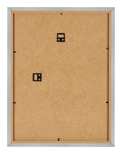 Cadre Photo 18x24cm Argent Mat MDF Bologna Arriere | Yourdecoration.fr