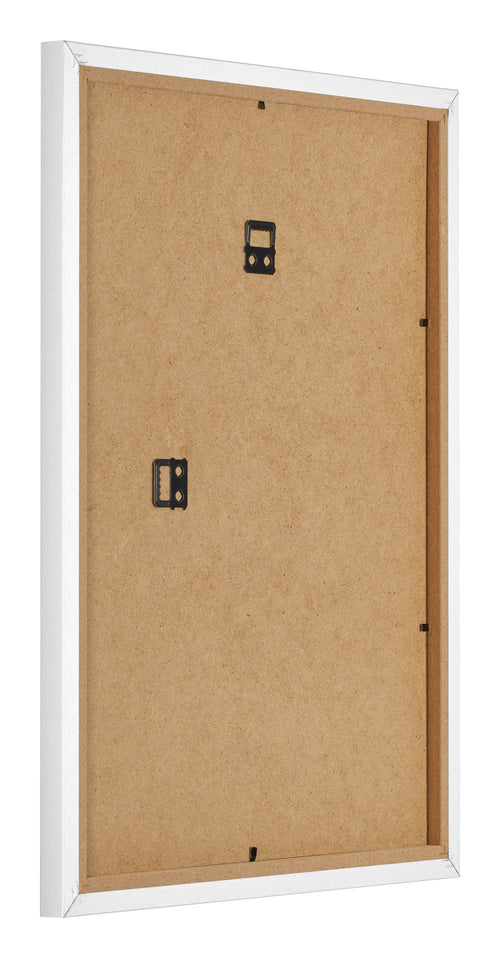 Cadre Photo 18x24cm Blanc Mat MDF Bologna Arriere Oblique | Yourdecoration.fr