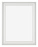 Cadre Photo 18x24cm Blanc Patine MDF Lazio De Face | Yourdecoration.fr