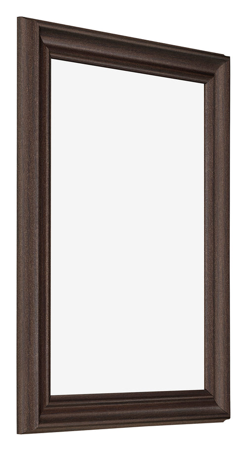 Cadre Photo 18x24cm Chene Fonce MDF Lazio De Face Oblique | Yourdecoration.fr