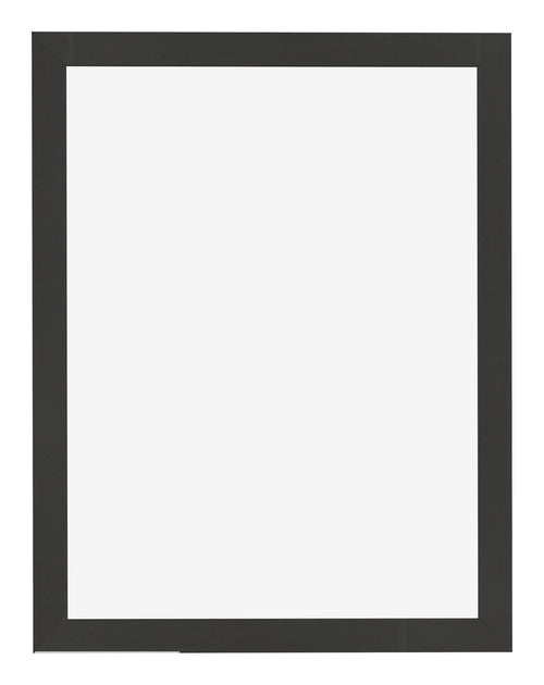 Cadre Photo 18x24cm Noir Grain de Bois MDF Bologna De Face | Yourdecoration.fr
