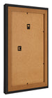 Cadre Photo 18x24cm Noir Grain de Bois MDF Lazio Arriere Oblique | Yourdecoration.fr