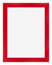 Cadre Photo 18x24cm Rouge MDF Pisa De Face | Yourdecoration.fr