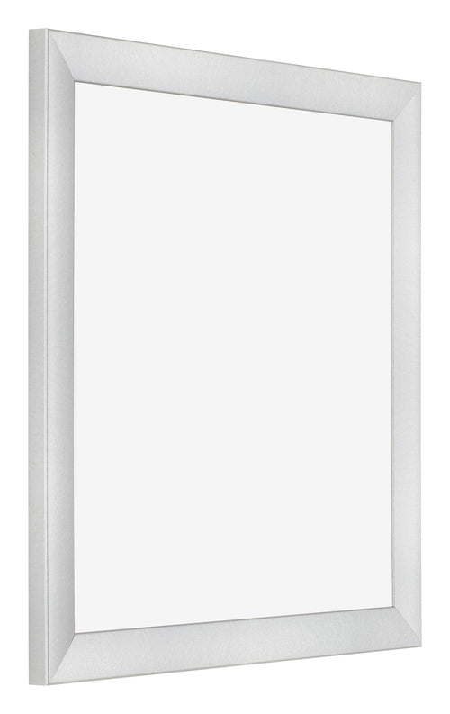 Cadre Photo 20x20cm Argent Noir Patine MDF Pisa De Face Oblique | Yourdecoration.fr